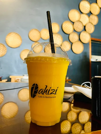 Fresh smoothie in a branded Bahizi cup